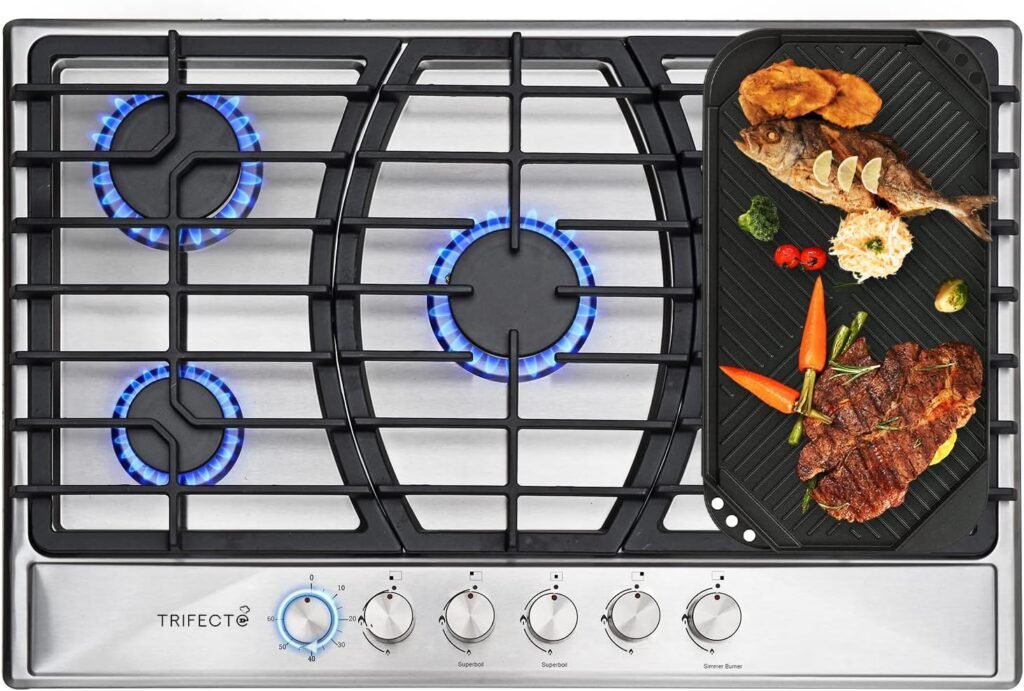 downdraft cooktops