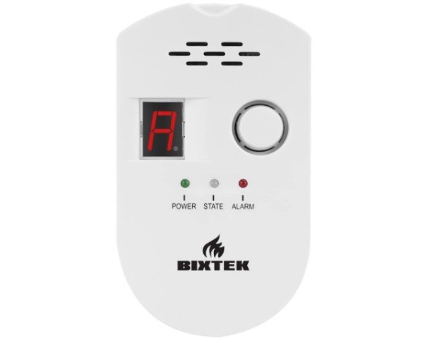 Bixtek Natural Gas Leak Detector for Home