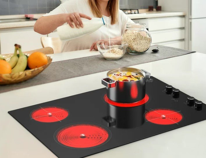 How to conserve power when cooking with an electric stove