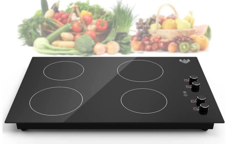 GIHETKUT Induction Cooktop 4 Burners