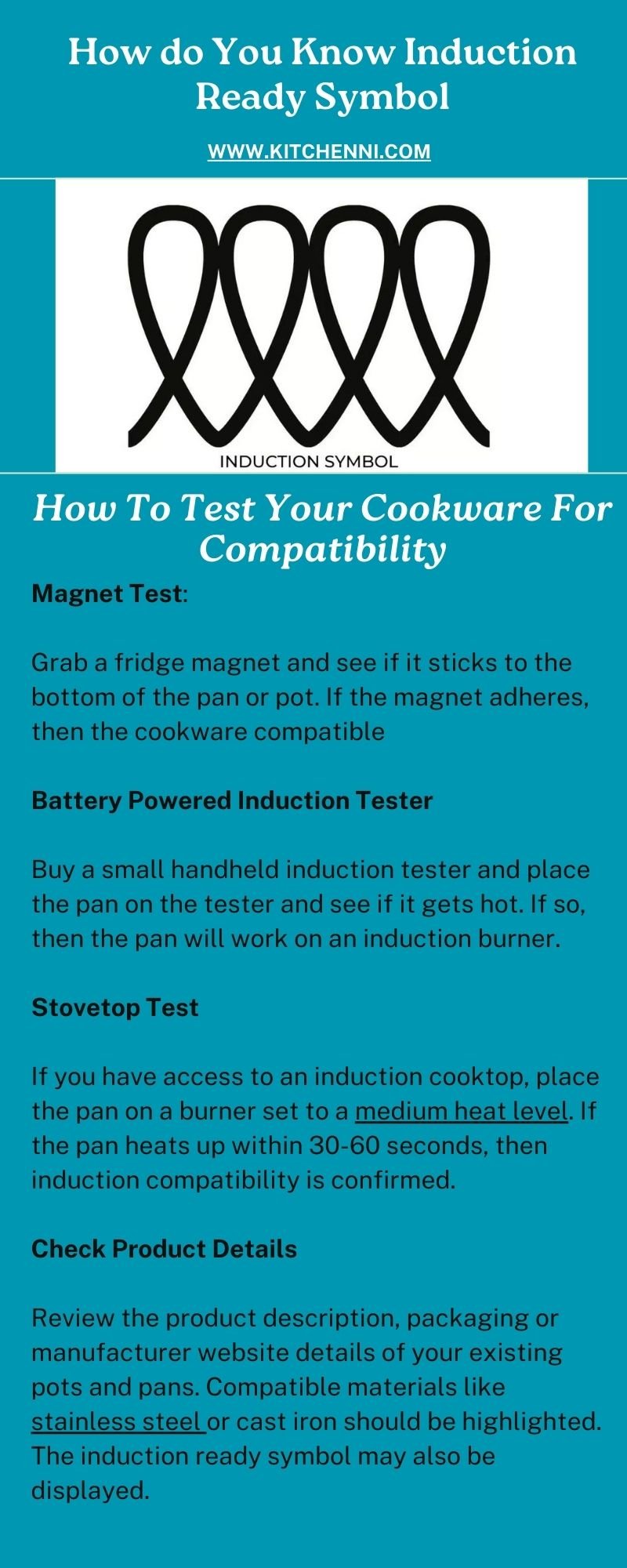 How do You Know Induction Ready Symbol 