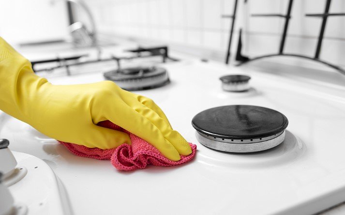 How to Clean Electric Stove Top