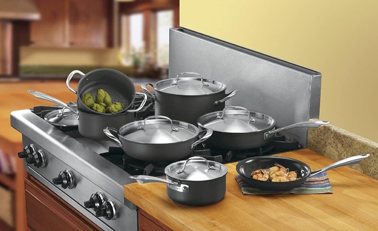 Cuisinart GG-12 GreenGourmet Hard Anodized 12-Piece Set