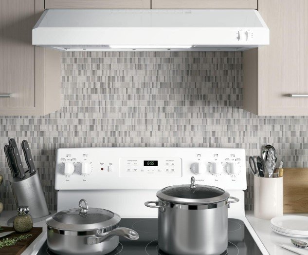 GE Under Cabinet Range Hood