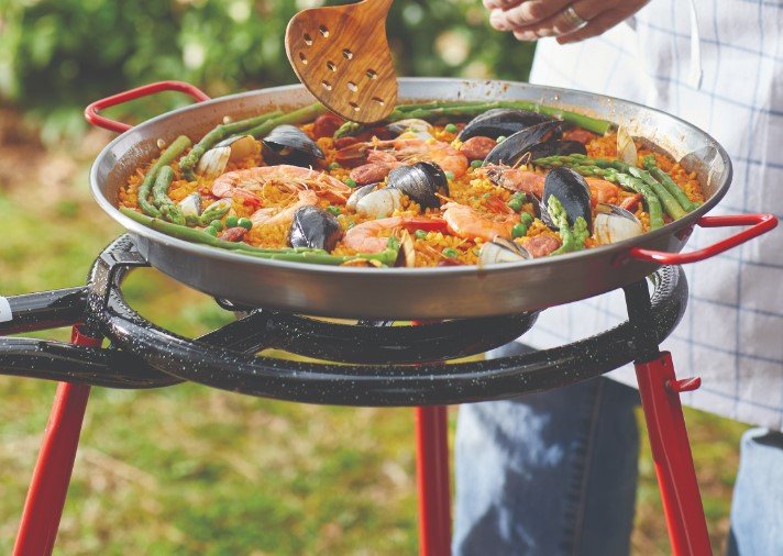 Garcima Tabarca Paella Pan Set with Burner