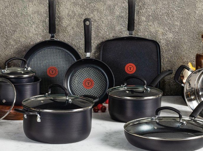 T-fal Ultimate Hard Anodized Nonstick Cookware Set