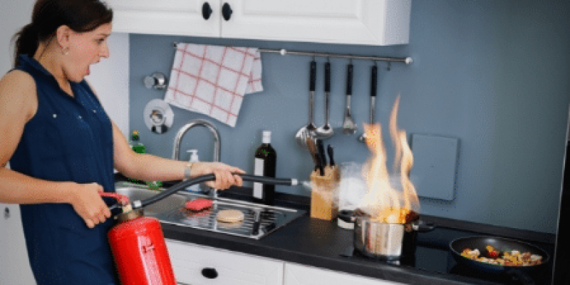 Can induction cooktops cause a fire